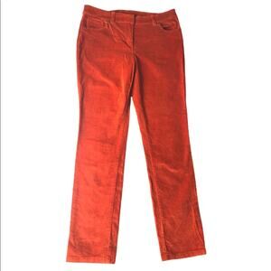 Liz Claiborne Women’s Orange Corduroy Pants Sz 6P